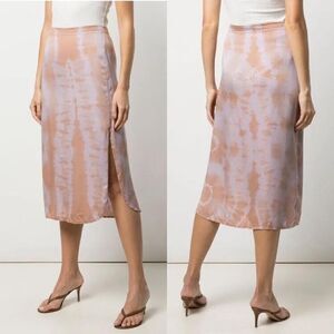JOHN ELLIOTT Soapstone X Haze Tie Dye Slip Skirt 100% Modal Sz XS Host Pick